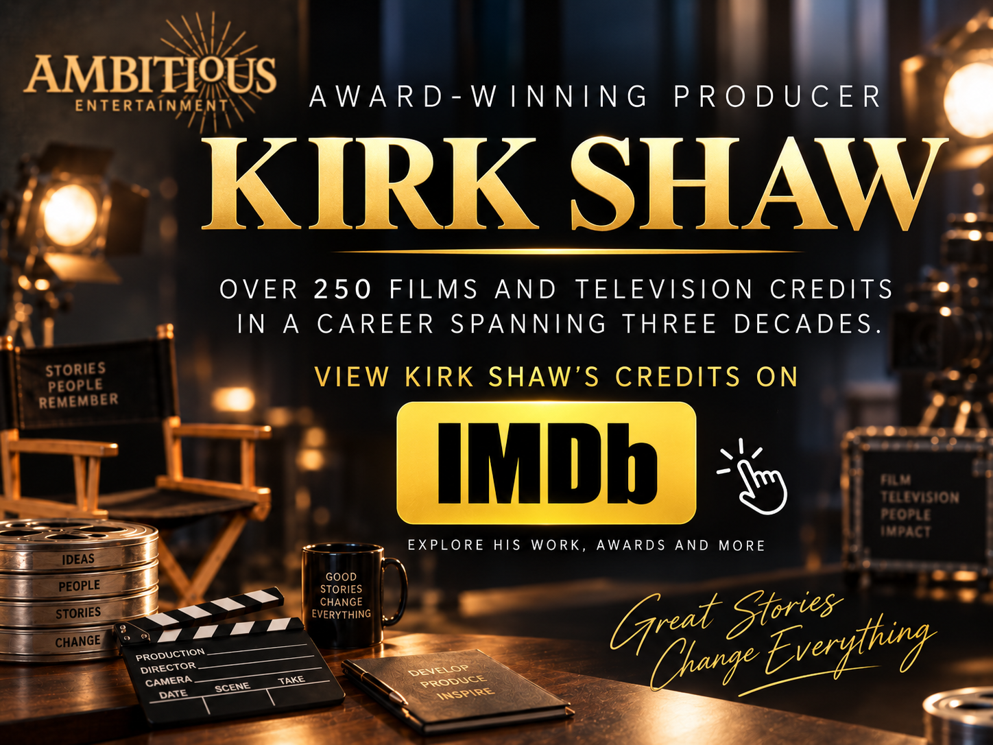 View Kirk Shaw film and television credits on IMDb